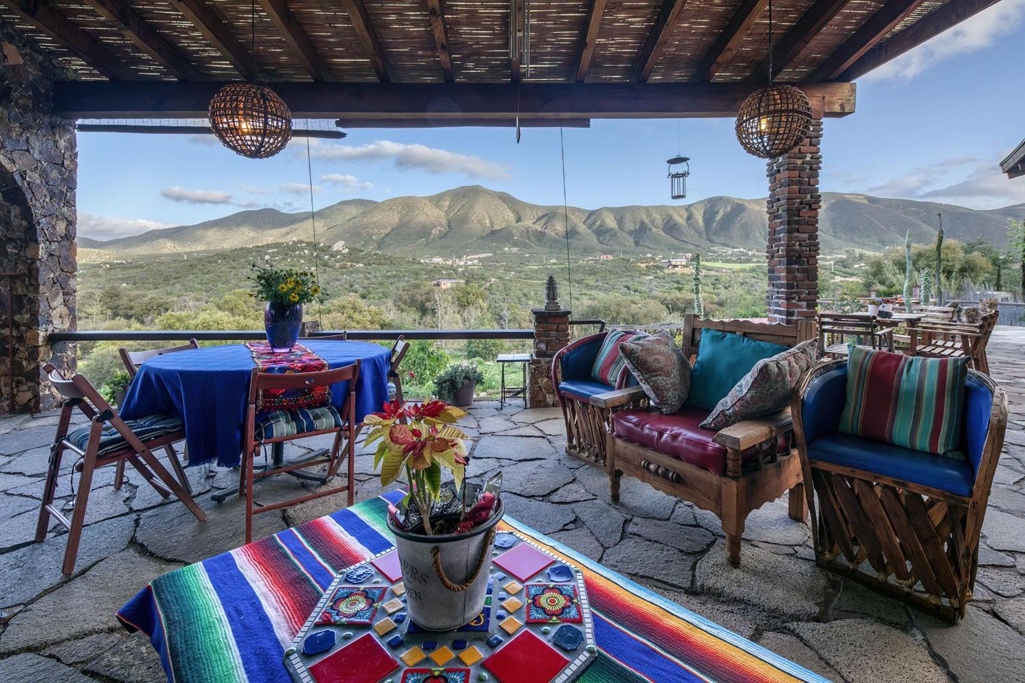 Quinta Maria En La Ruta Del Vino Bed and Breakfast Valle de Guadalupe Buitenkant foto